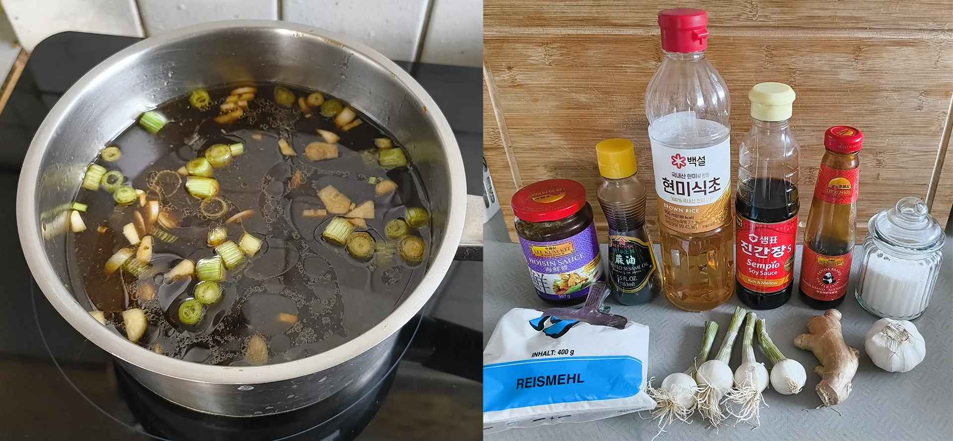 Azjatycki uniwersalny brązowy sos