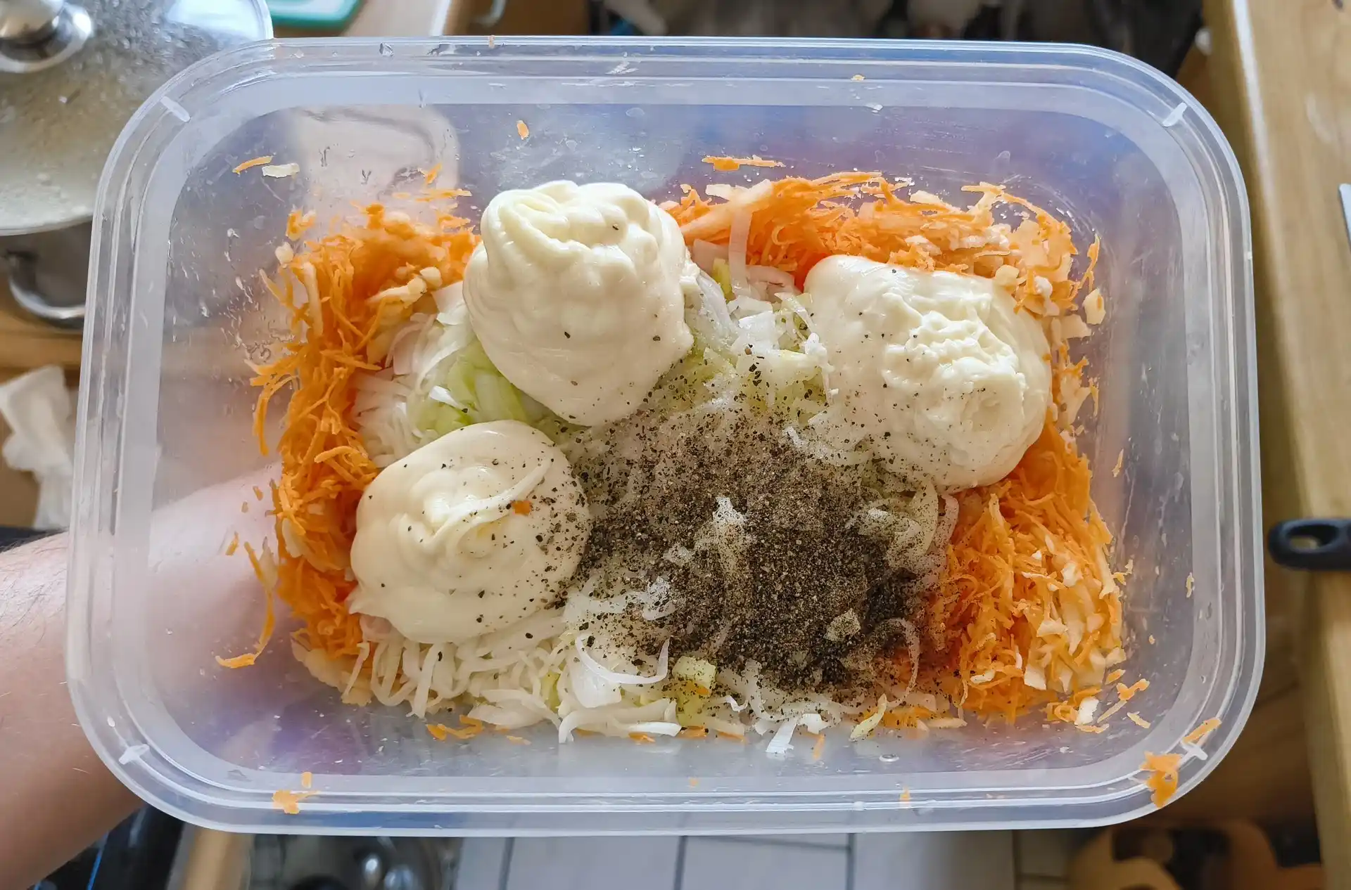 Surówka z pora — zdjęcie 4